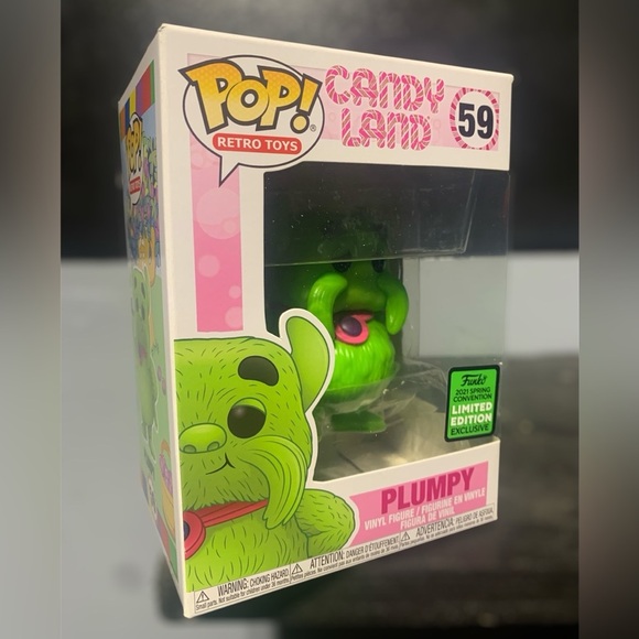 💛 Funko Pop! Retro Toys Candy Land Plumpy #59 - 2020 Fall Con Exclusive - Picture 4 of 8
